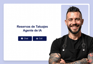 Reservas de Tatuajes Agente de IA Thumbnail