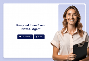 Respond to an Event Now AI Agent Template Thumbnail