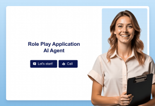 Role Play Application AI Agent Template Thumbnail