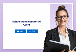 School Administrator AI Agent Template Thumbnail