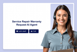 Service Repair Warranty Request AI Agent Template Thumbnail