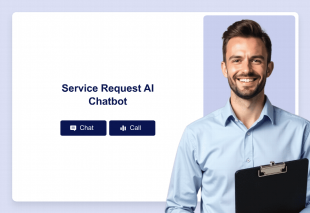 Service Request AI Chatbot Template Thumbnail