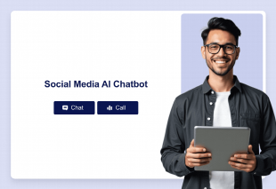 Social Media AI Chatbot Template Thumbnail