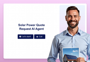 Solar Power Quote Request AI Agent Template Thumbnail
