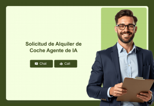 Solicitud de Alquiler de Coche Agente de IA Thumbnail
