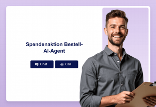 Spendenaktion Bestell-AI-Agent Thumbnail