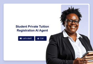 Student Private Tuition Registration AI Agent Template Thumbnail