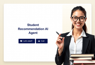 Student Recommendation AI Agent Template Thumbnail