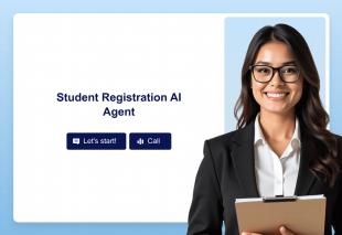 Student Registration AI Agent Template Thumbnail