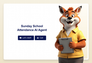 Sunday School Attendance AI Agent Template Thumbnail