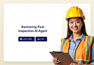 Swimming Pool Inspection AI Agent Template Thumbnail