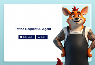 Tattoo Request AI Agent Template Thumbnail