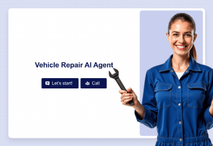 Vehicle Repair AI Agent Template Thumbnail