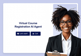 Virtual Course Registration AI Agent Template Thumbnail