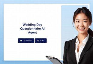 Wedding Day Questionnaire AI Agent Template Thumbnail