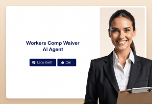 Workers Comp Waiver AI Agent Template Thumbnail