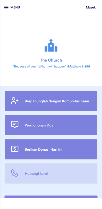Aplikasi Donasi Gereja