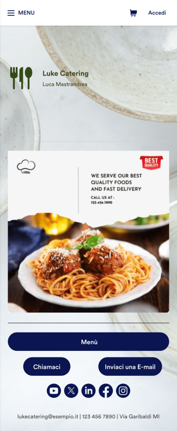 App per Catering