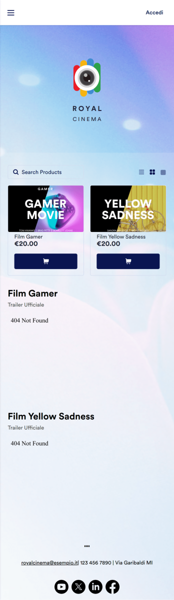 App per Cinema