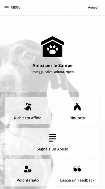 App per la Protezione degli Animali Domestici