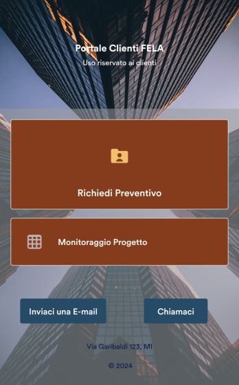 App Portale Clienti