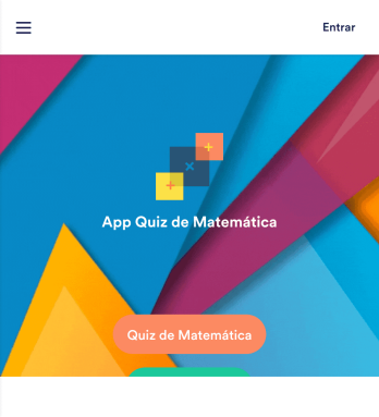 App Quiz de Matemática