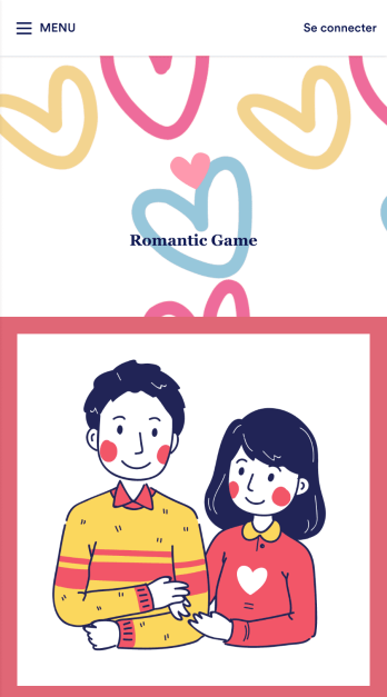 Appli de quiz our couple