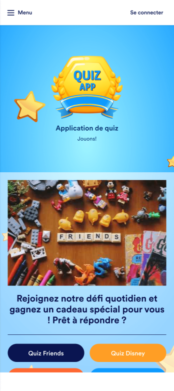 Application de Quiz