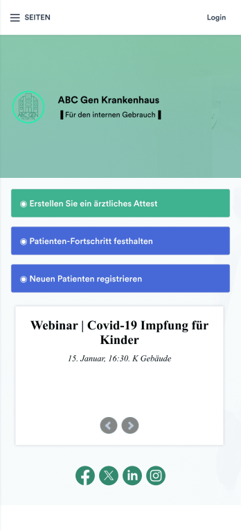Ärztliches Attest App