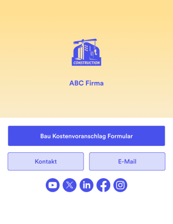 Bau Kostenvoranschlag App