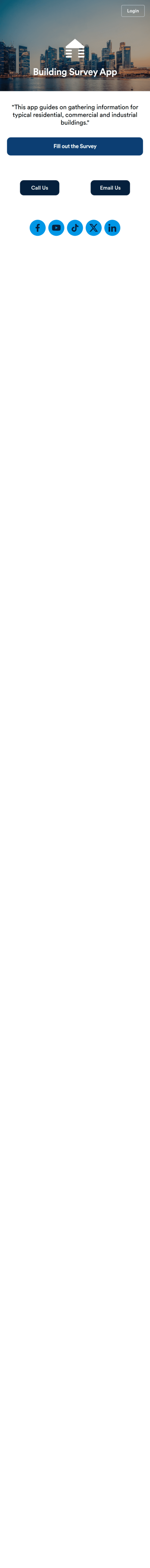 Building Survey App Template