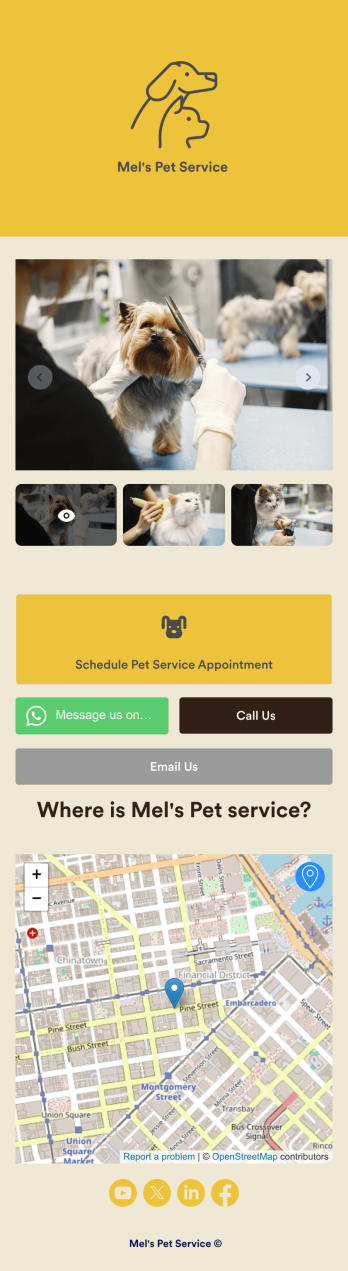 Dog Grooming App Template