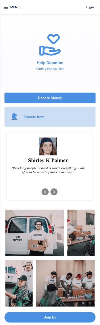 Donation App Template