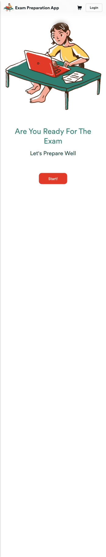 Exam Preparation App Template
