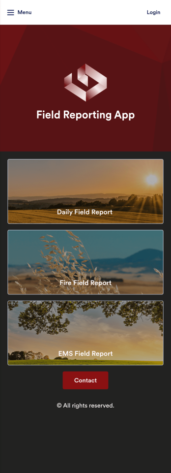Custom Field Reporting App