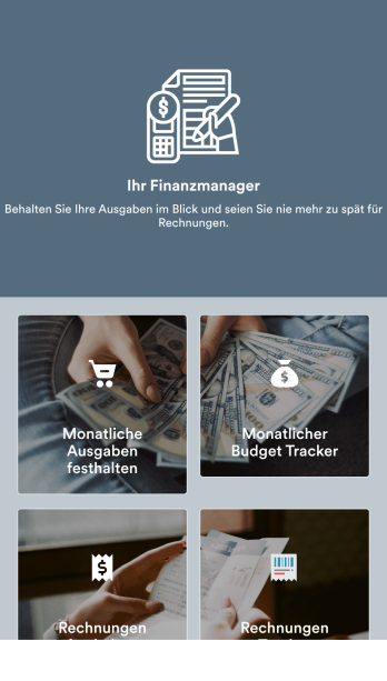 Finanzmanagement App