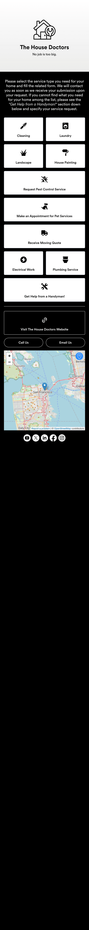 Custom Home Services App
