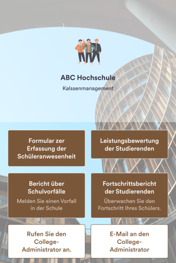 Klassenzimmer-Management-App