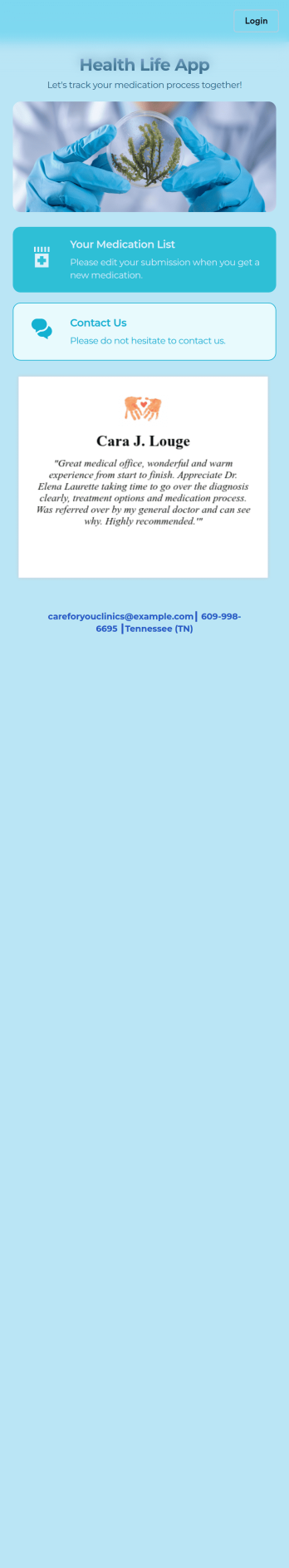 Medication Log App Template