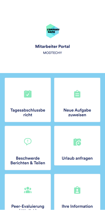 Mitarbeiter Portal App