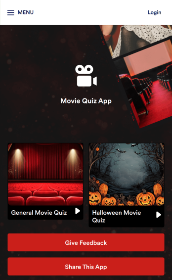 Custom Movie Quiz App