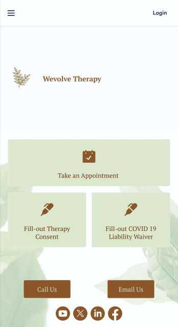 Online Therapy App Template