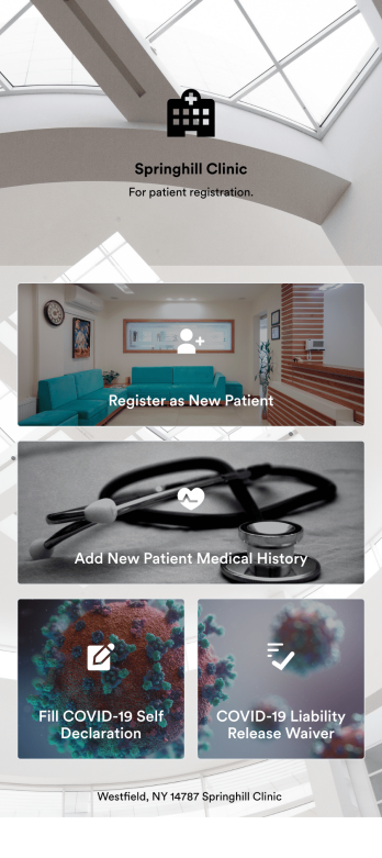 Patient Registration App Template