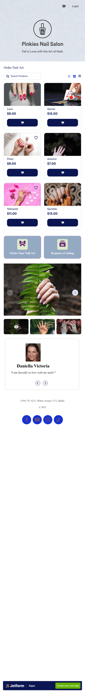 Customizable Product Catalog App