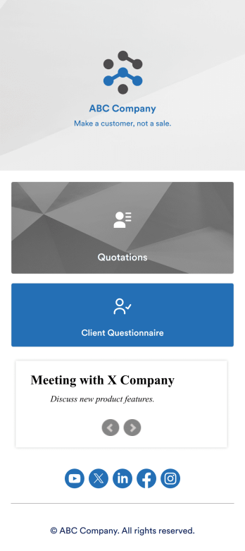 Customizable Quotation Management App