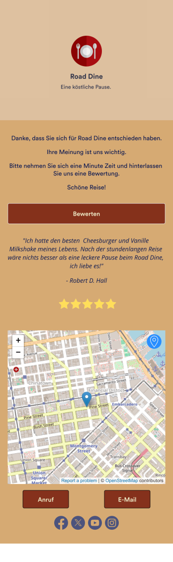 Restaurant Bewertung App