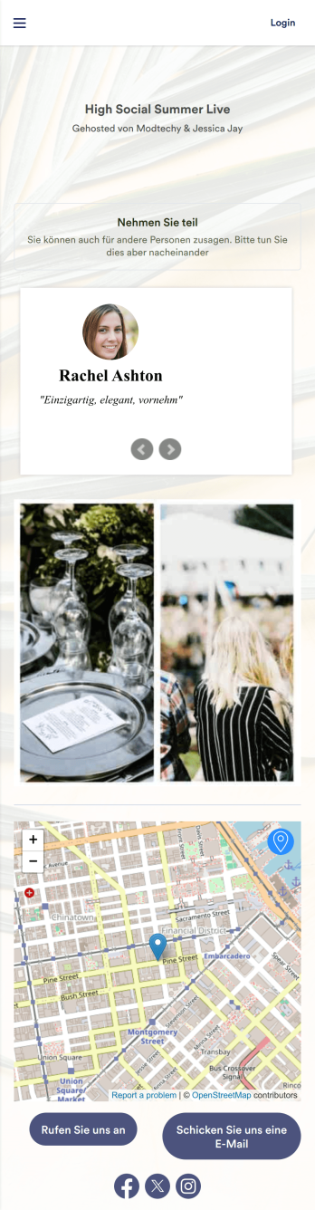 RSVP App
