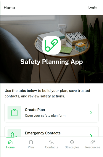 Safety Planning App Template