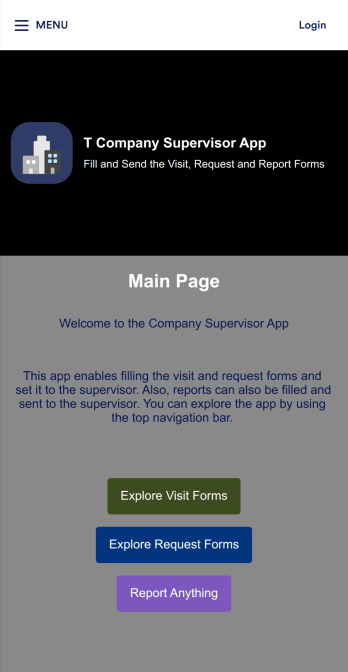 Supervisor App Template