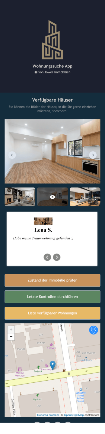 Wohnungssuche App